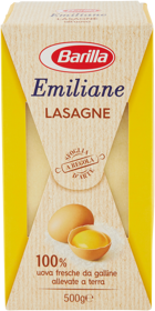 Barilla Emiliane Lasagne all'uovo 500g