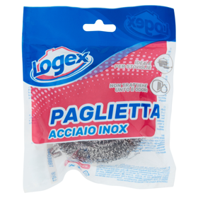 LOGEX SPUGNA ACCIAIO INOX