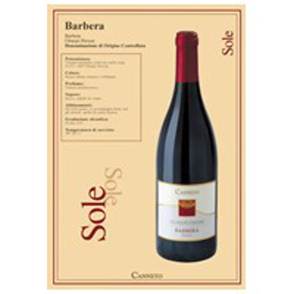Image of Barbera Oltrepo pavese Doc Canneto 13264