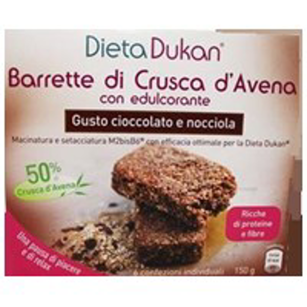 Image of Barretta crusca d'avena al cioccolato Dieta Dukan 1419778