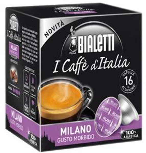 Image of Caffè Capsule Bialetti Milano Gusto Morbido 1402067