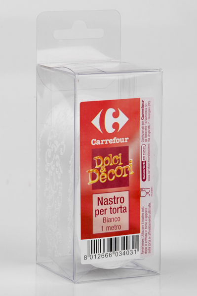 Image of Nastro per torte bianco Carrefour 1349921