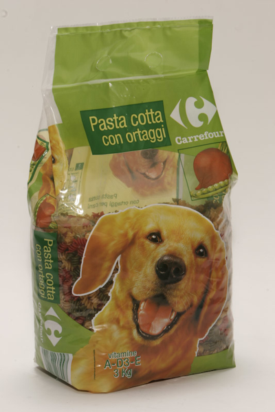 Image of Pasta cotta con ortaggi per cani Carrefour 1129500