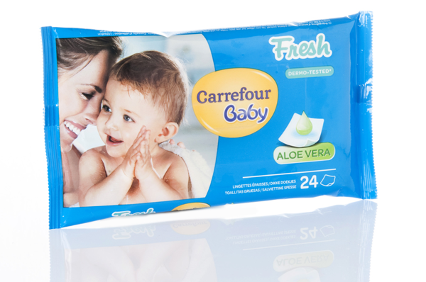 Image of Salviette Classic X24 Carrefour Baby 1209107
